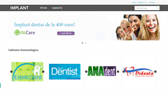 Desktop Screenshot of implantdentar.net