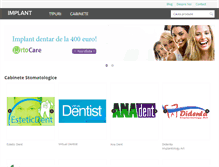 Tablet Screenshot of implantdentar.net